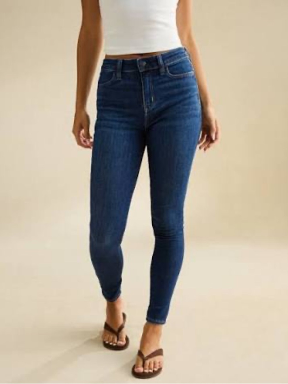 American Eagle Outfitters Dark Blue Denim Jeans
